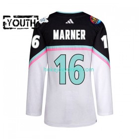 Dětské Hokejový Dres Toronto Maple Leafs Mitch Marner 16 2023 All-Star Adidas Bílý Authentic